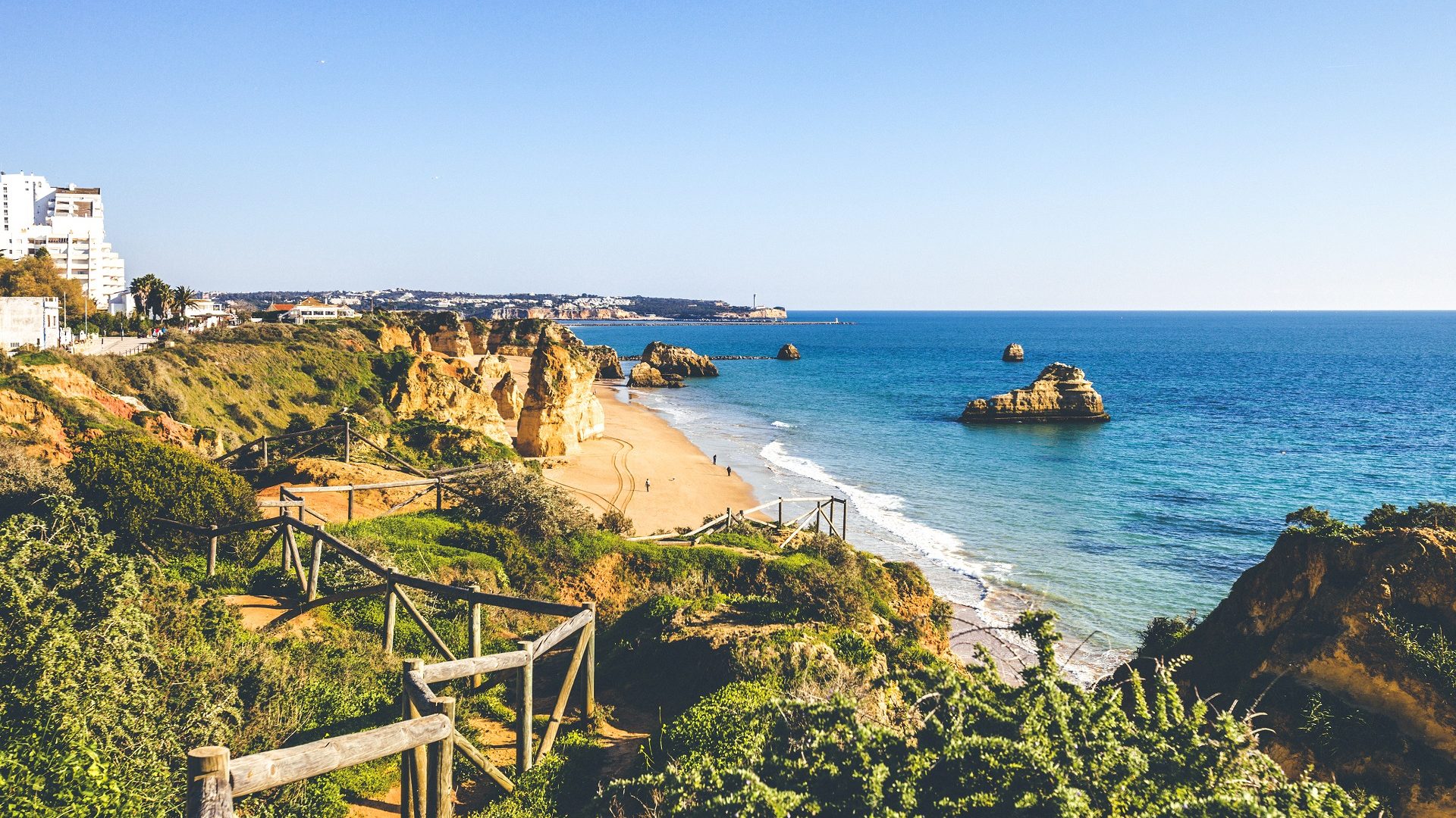 Praia Do Luz, Algarve beach