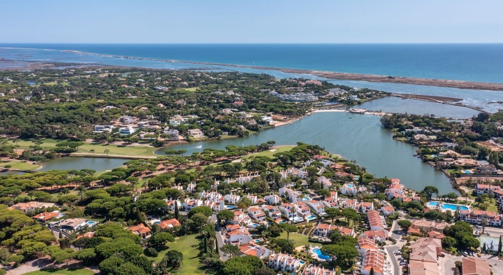 Aerial view of Quinta do Lago